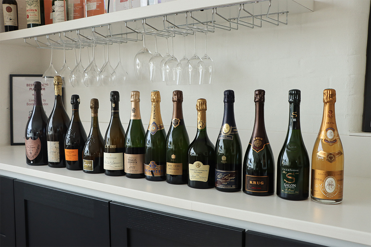 【電力開発】ジャクソン・アヴィズ・ブラン・ド・ブラン　1996 □注目! ジャクソン・アヴィズ champagne 1995年 箱付 DB アヴィズ